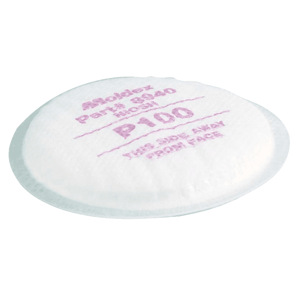 Northern Safety 8000 P100 Respirator Disk - 2/Pack, 99.97% efficient against solid or liquid particles, oil-based particles.