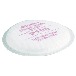 Northern Safety 8000 P100 Respirator Disk - 2/Pack, 99.97% efficient against solid or liquid particles, oil-based particles.