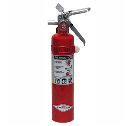 AmerexAr Dry Chemical Fire Extinguisher with Vehicle Bracket, 2.5lb - Fire Safety Equipment You Can Trust