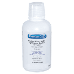 PhysiciansCARE sterile eye wash refill bottle, 16 oz - Northern Safety