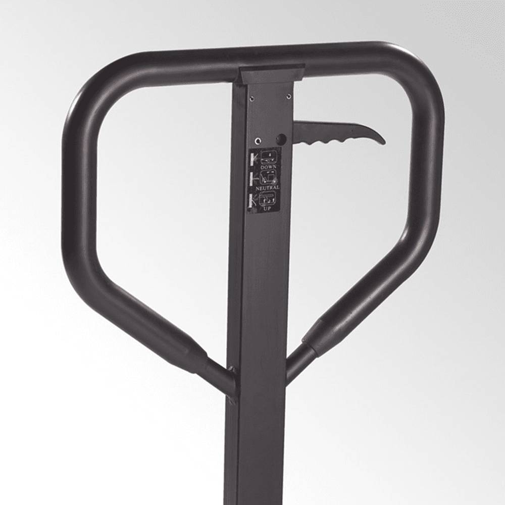 Northern Safety Pallet Truck, 7700lb Capacity - Heavy-duty pump and streamlined steering for easy material handling.