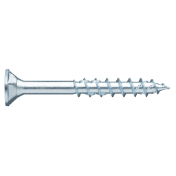 #8 x 1-3/16" Flat Head ASSY Assembly Screw, RW20 Drive ASSY Thread with Nibs and Sharp Point, Zinc, Box of 5 Hundred by Wurth - Main Image