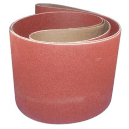 6" x 108" 100 Grit Edge Sanding Belt, Aluminum Oxide on X-Weight Cloth - Main Image
