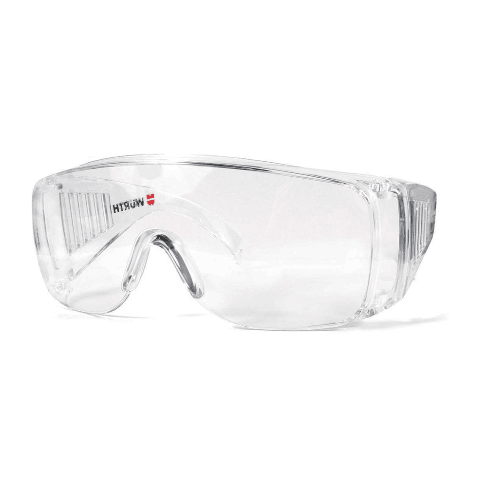 WAÂ¬rth Impex Over-The-Glass Safety Glasses Scratch-Resistant Clear Lightweight Economical Vented UV Protection Polycarbonate CSA Z94.3-15 ANSI Z87.1 CE EN166 Approved