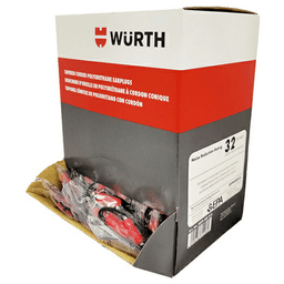 Corded NRR 32dB Foam Earplug, Red (200/Box) Alt 1 - Image