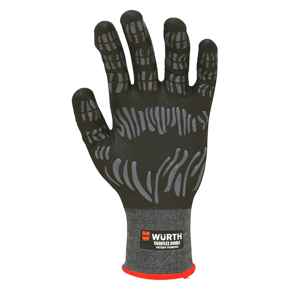 Tigerflex Double Reversible Nylon/Spandex Nitrile Foam Coated Gloves - XXL size by W&uuml;rth