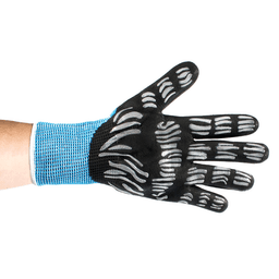 Flexible and Protective Micro Foam Nitrile Palm Coated Gloves with Tiger Grip for Glass Handling and Cutting Applications