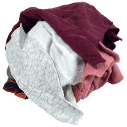 WAÂ¬rth Fleece Wiping Knit Rag - Recycled Cotton Material for Shop Use