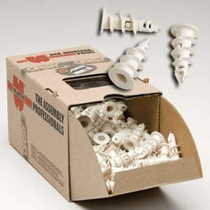 33mm Drywall Anchor, Metal, Box of 200 - Alt Image 1