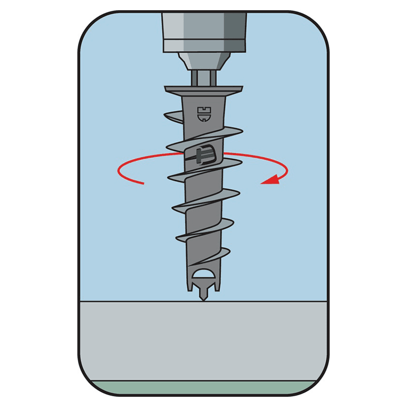 Drywall Anchor, Zinc, Pack of Two Hundred Alt 2 - Image