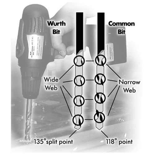 12-Piece Steel Drill Bit Set - Alt Image 1