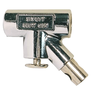 Compact and Durable Zinc and Chrome-Plated Blow Gun from W&uuml;rth