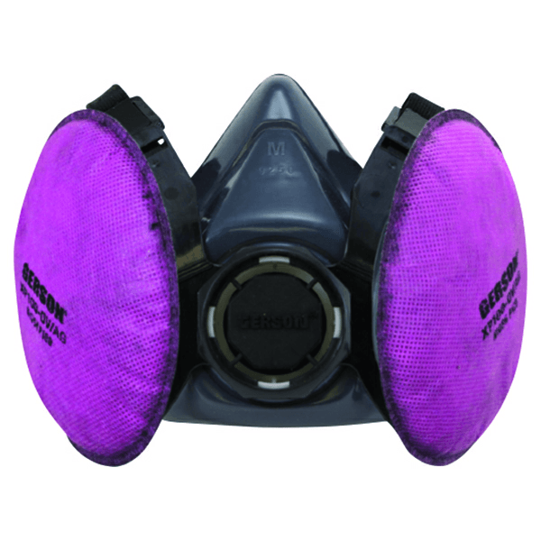Medium Pancake Style Half Facepiece Reusable Respirator (12/Box) Main - Image