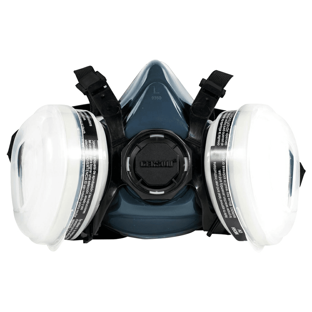 Large Cartridge Style Half Facepiece Disposable Respirator (12/Box) Main - Image