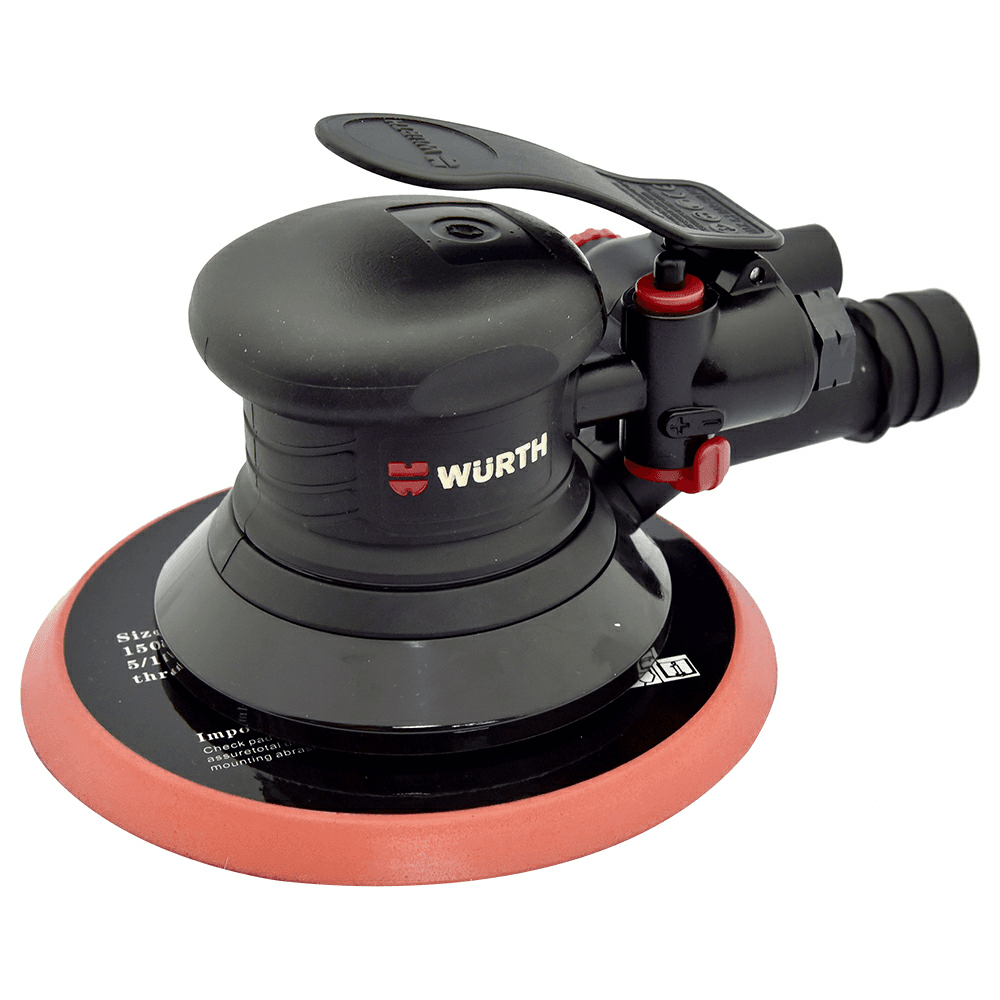 5" Air Random Orbital Sander with PSA Pad, 3/16" Orbit Main - Image