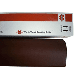 W&uuml;rth 52" x 103" 150 Grit Wide Sanding Belt image with Aluminum Oxide on F-Weight Paper