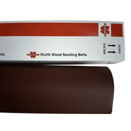 W&uuml;rth 53" x 85" 180 Grit Wide Sanding Belt Aluminum Oxide Paper Image 1