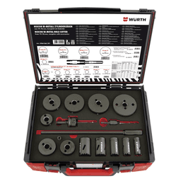 19mm - 76mm Hole Saw Kit (16 Piece Kit) - Main Image