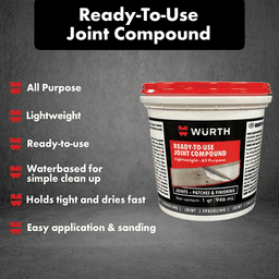 Joint Compound, 1 Quart, Off&#45;White - Alt Image 2