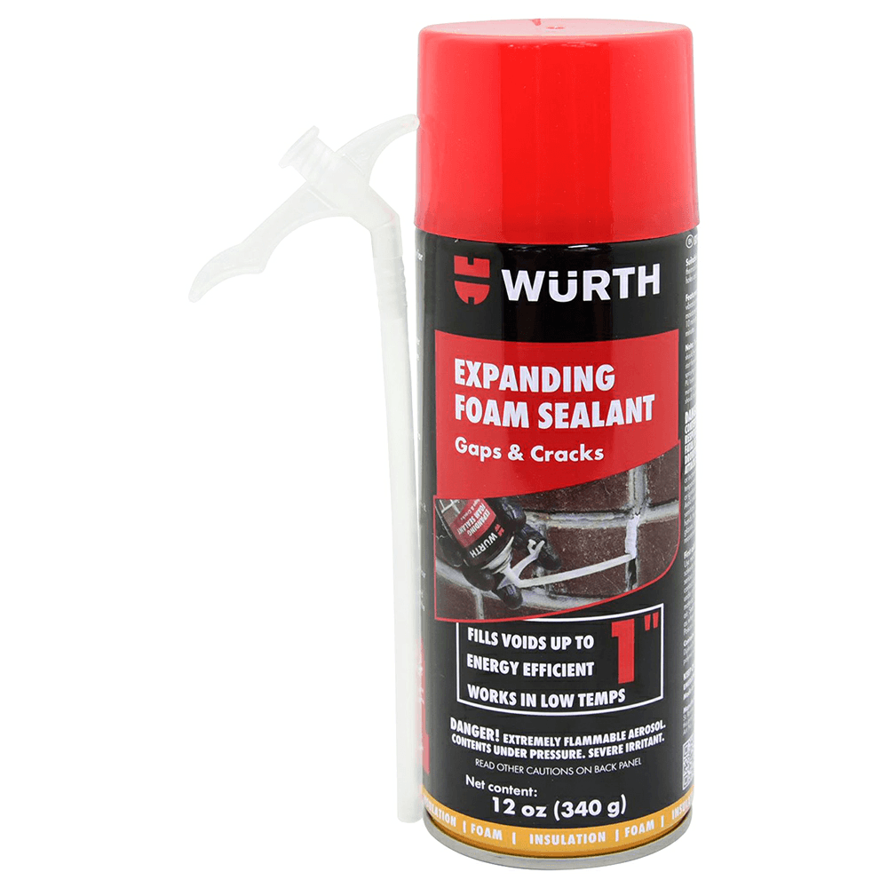 12 oz Expanding Foam Sealant for Gaps/Cracks Up to 1&quot; Wide, Natural - Main Image