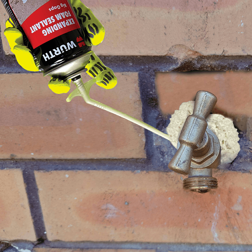 12 oz Expanding Foam Sealant for Big Gaps Up to 3&quot; Wide, Natural - Alt Image 1