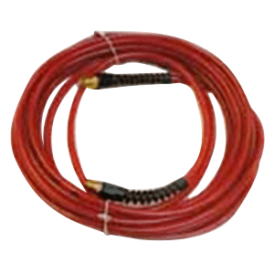 W?rth 1/4" x 25'''' Air Hose with 1/4" MPT, Red - Image 1