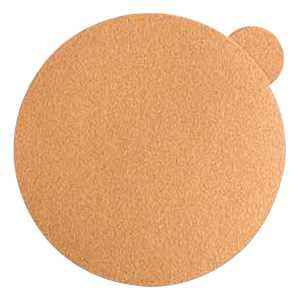 Wurth Aluminum Oxide Sanding Disc, 5" PSA 80 Grit L02106, No Holes on Paper (100/Box)