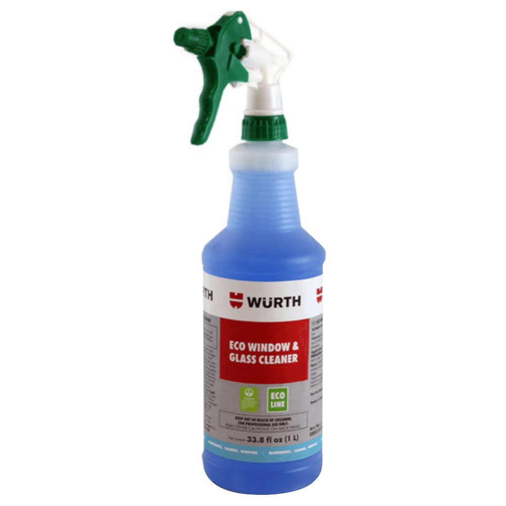 Eco Glass Cleaner, 1 Liter - Made from 100% sustainable resources - Biodegradable - No VOCs - Active ingredients loosen and suspend dirt.