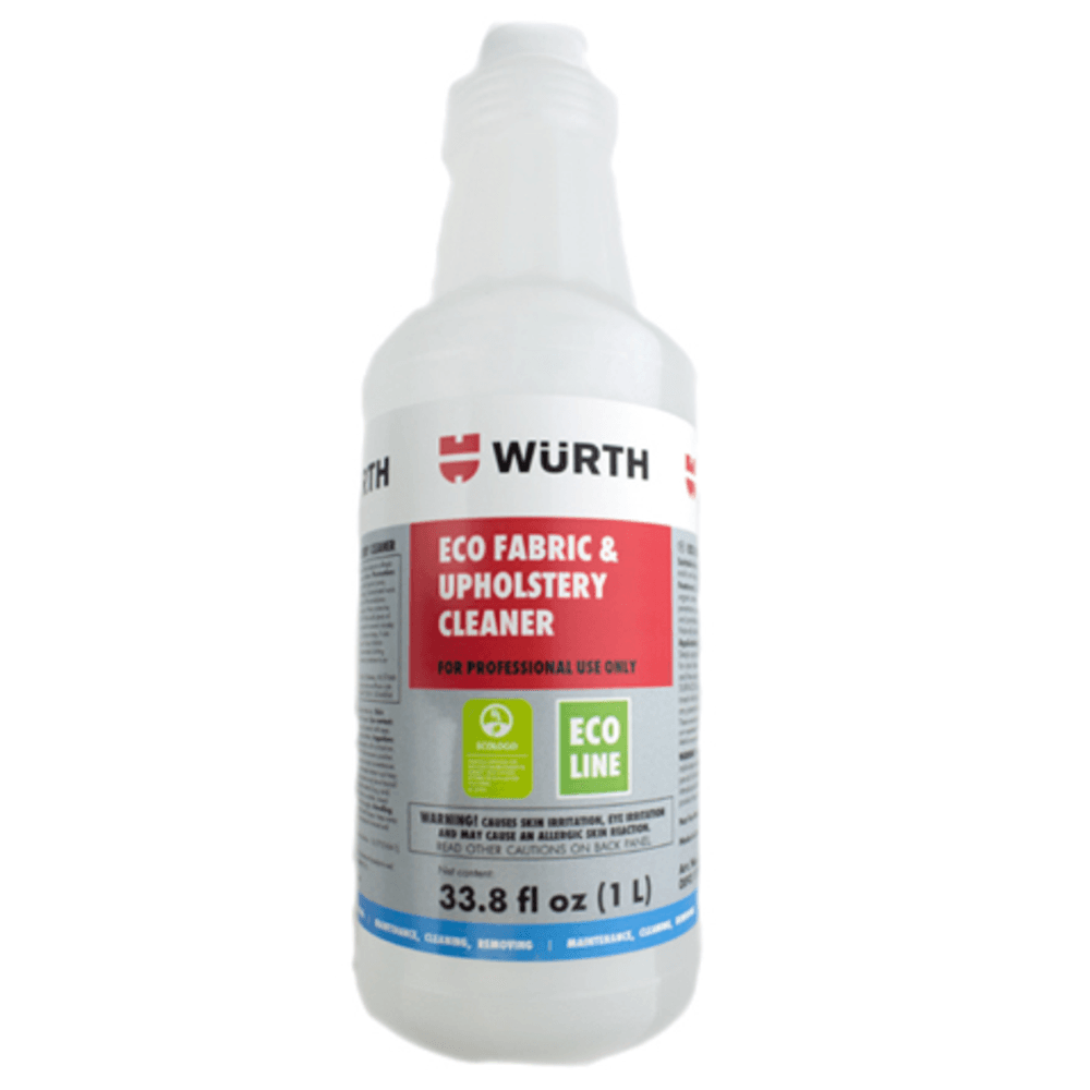 Eco Fabric/Upholstery Cleaner - Biodegradable, Non-Hazardous, Contains Hydrogen Peroxide and Natural Degreasing Agents