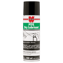 PTFE Dry Lubricant - Withstands Temperatures from -292&#730;F to 492&#730;F