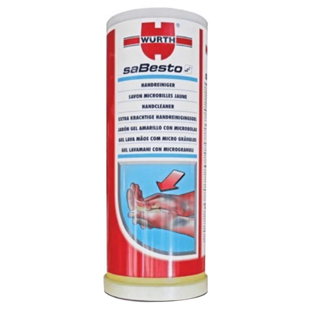 Wurth saBesto Hand Cleaner - Solvent Free - 3 liter - Medium to heavy soilings