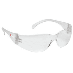 Trendus Safety Glass - Scratch-Resistant Clear Glasses with Integrated Nose Piece