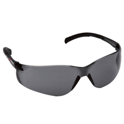 WAÂ¬rth Fission Safety Glass with Integrated Nose Piece and Non-Slip Temple, Gray Tinted