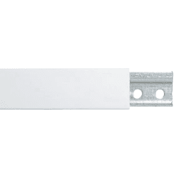 93" Hanging Rail Cover, White Main - Image