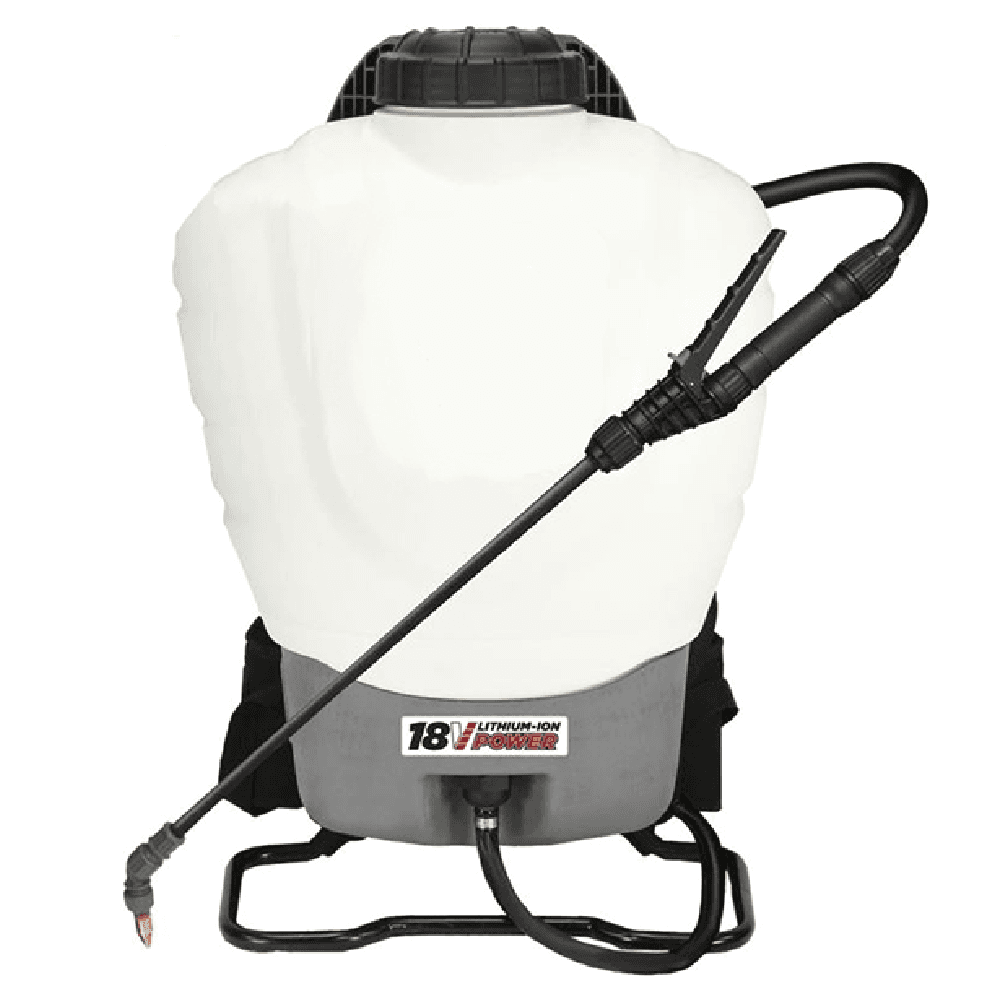 4 Nozzles Included: Brass Adjustable, 2 Flat Fans, and Foaming Nozzle - Manual Backpack Disinfectant Sprayer