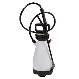 Manual Disinfectant Sprayer with 4 Nozzles, 1 Gallon - Heavy Duty Commercial Cleaning