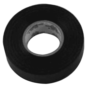 Aggressive rubber-resin adhesive tape for electrical insulation on wires and cables