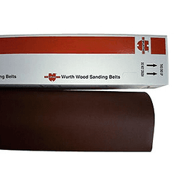8" x 144" 180 Grit Wide Sanding Belt, Aluminum Oxide on X-Weight Cloth - Main Image
