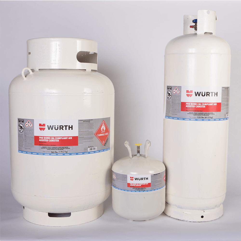 Pro Bond Cal Compliant Air Assist Adhesive, Clear, 27lb Canister - Main Image