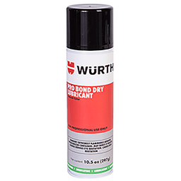 W&uuml;rth Pro Bond Dry Lubricant - 10.5oz Bottle - Rust Protection - Fast Drying - Spray Application