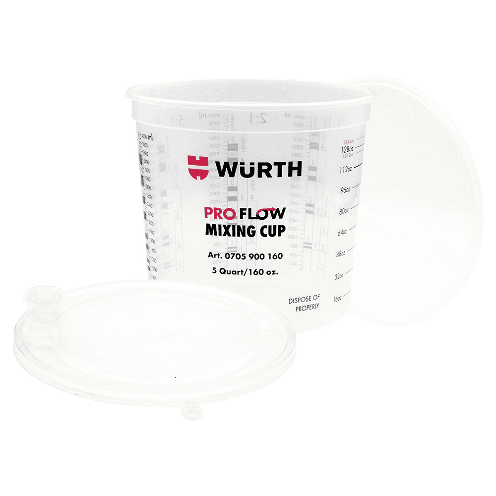 PROFLOW Paint Mixing Cup Pouring Lid, 1 Quart (200/Box) Alt 1 - Image