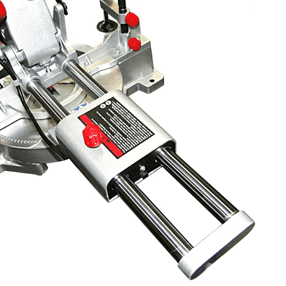 Maksiwa 10" Laser Guide Dual Sliding Mitre Saw Front View