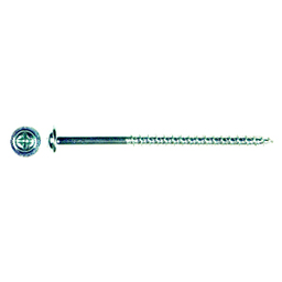 #10 x 3" Round Washer Head Installation Screw, Combo Drive Coarse Thread and Regular Point, Black with Black Head, Box of 5 Hundred by Wurth - Main Image