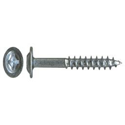 #8 x 1-1/2" Round Washer Head Assembly Screw, Combo Drive Turbo Thread and Regular Point, Lubricated, Box of Thousand by Wurth - Main Image