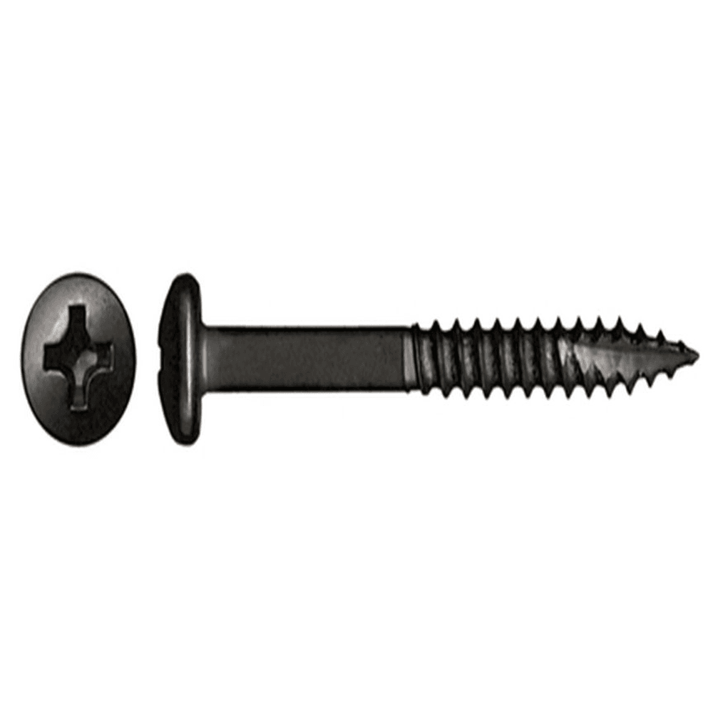 #8 x 1-1/4" Round Washer Head Assembly Screw, Combo Drive Turbo Thread and Regular Point, Lubricated, Box of 6.5 Thousand by Wurth - Main Image