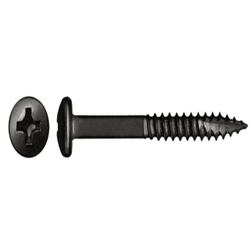 #8 x 1-1/4" Round Washer Head Assembly Screw, Combo Drive Turbo Thread and Regular Point, Lubricated, Box of 6.5 Thousand by Wurth - Alt Image 1