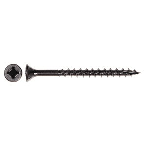 #8 x 2" Flat Head Assembly Screw, Combo Drive Coarse Thread with Nibs and Type 17 Auger Point, Zinc, Box of Thousand by Wurth - Main Image