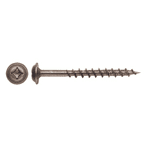 #8 x 2-1/4" Round Washer Head Assembly Screw, Combo Drive Turbo Thread and Regular Point, Lubricated, Box of Thousand by Wurth - Main Image