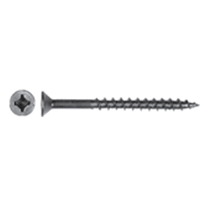 #8 x 1-1/2" Flat Head Assembly Screw, Combo Drive Coarse Thread and Regular Point, Lubricated, Box of Thousand by Wurth - Main Image