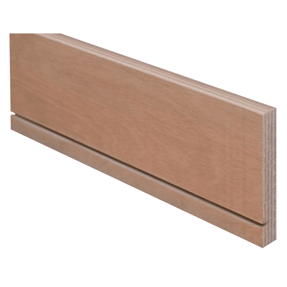 Drawer Side for Dove Tailing with Zero VOC Clearcoat and Under-Mount Slide Clearance